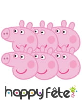 Masque de peppa pig en carton, image 2