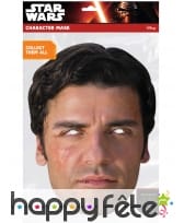Masque de Poe en carton, Star Wars 7, image 1