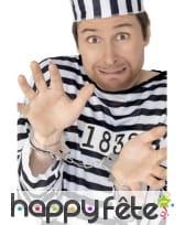 Menottes de police en plastique, image 1