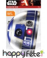 Masque de R2-D2 en carton, image 1