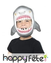 Masque de requin intégral pour enfant