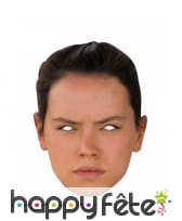 Masque de Rey en carton, Star Wars 7