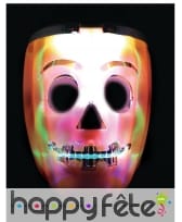 Masque de robot citrouille lumineux, image 1
