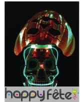 Masque de robot citrouille lumineux, image 3
