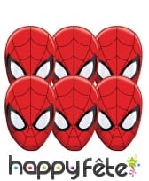 Masque de spiderman BD en carton plat, image 1