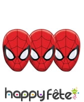 Masque de spiderman BD en carton plat, image 2