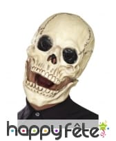 Masque de squelette avec mâchoire mobile, image 1