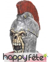 Masque de squelette combattant romain intégral, image 2