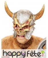 Masque de squelette viking intégral