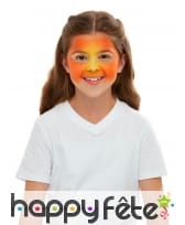 Maquillage de tigre queue et oreilles pour enfant, image 3