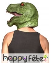 Masque de T-rex intégral pour adulte, image 1