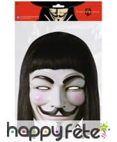 Masque de V pour vendetta en carton