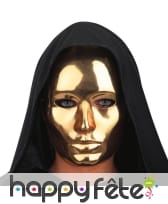 Masque de visage chromé, image 2