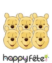 Masque de Winnie l'ourson en carton, image 2