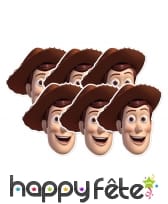 Masque de Woody en carton, image 2