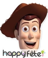 Masque de Woody en carton