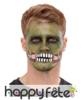 Maquillage de zombie par transfert pour adulte, image 3