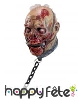 Masque de zombie enchainé intégral