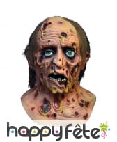 Masque de zombie malade infecté