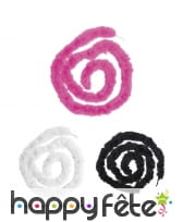 Marabout en fausses plumes de 180cm