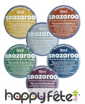 Maquillage effet métallique Snazaroo, 18 ml
