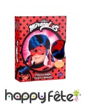 Masque et perruque de Ladybug pour fille, coffret, image 1