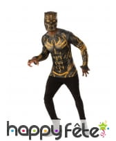 Masque et T-shirt de Erik Killmonger pour adulte