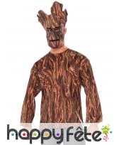 Masque et T-shirt de Groot pour homme