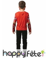 Masque et T-shirt de Iron Man pour enfant, image 1
