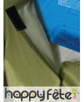 Masque et T-shirt vert de Hulk pour enfant, image 4