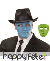 Masque facial coloré d'anonyme