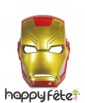 Masque facial de Iron Man pour enfant, image 1
