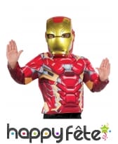 Masque facial de Iron Man pour enfant