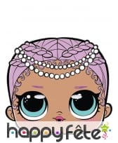 Masque facial de Merbaby pour enfant, LOL Surprise