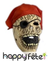Masque facial monstre pirate et bandeau