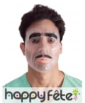 Masque facial transparent pour homme