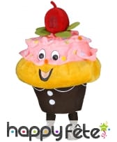 Mascotte gâteau (cupcake)