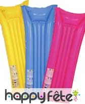 Matelas gonflable de plage uni