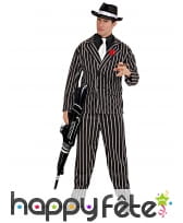 Mitraillette gonflable de gangster, 90cm, image 1