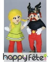 Mascotte gaulois, homme ou femme