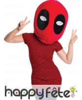 Masque grosse tête de Deadpool pour adulte