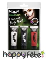 Maquillage Halloween pour visage et corps, 12ml, image 15