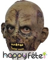 Masque intégral de mort vivant en latex souple