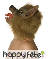 Masque loup avec fourrure, image 1