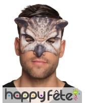 Masque loup de hibou pour adulte