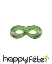 Masque loup domino brillant uni, image 6