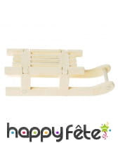 Mini luge décorative de 7.8cm