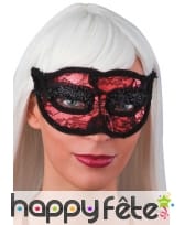 Masque loup recouvert de dentelles, image 1