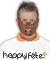 Masque marron de hannibal lecter