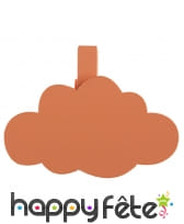 Marque-place nuage sur pince en bois, image 2